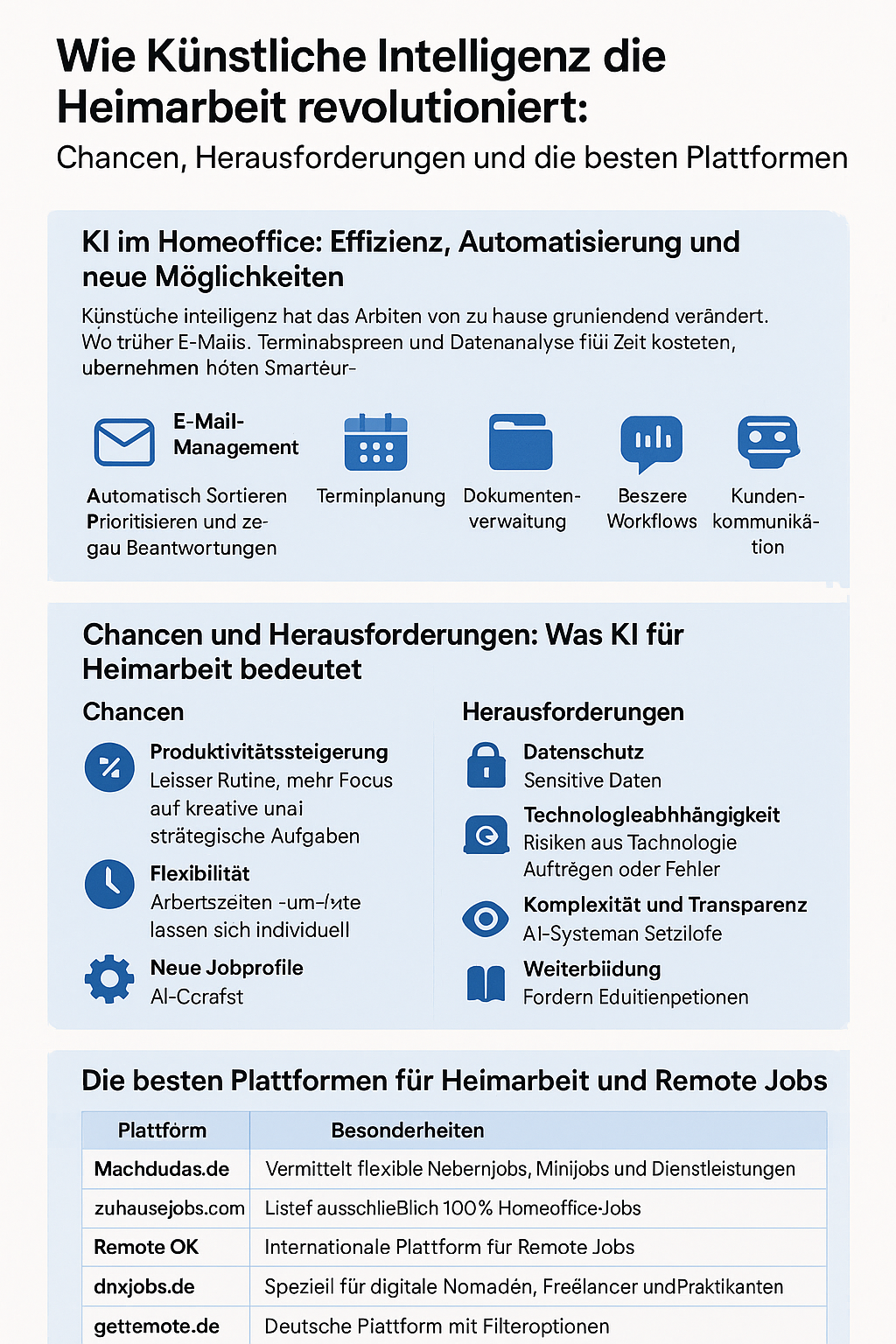 KI verändert Heimarbeit